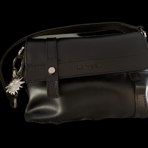 LANCEL  Authentic Mini Baguette Bag with Fold Top - Picture 2 of 4